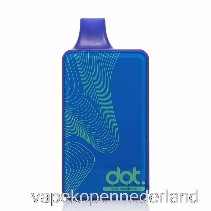 Elektronische Sigaret Vape Dotmod Dot V2 10000 Wegwerp Blauwe Framboos